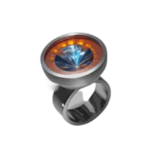 Ring „MAGIC LIGHT“ – fire and water